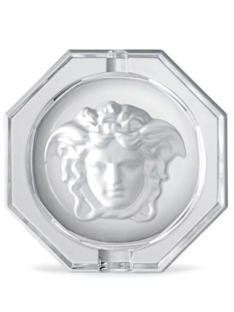 versace glass ashtray|versace ashtray price.